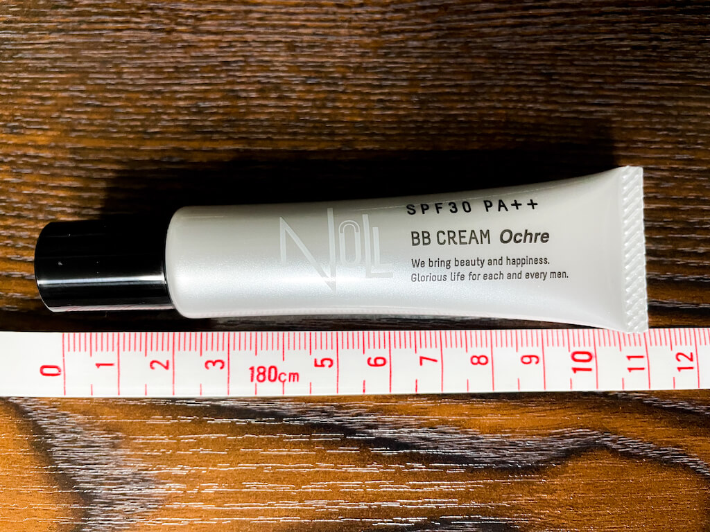 NULL BBクリームのサイズ