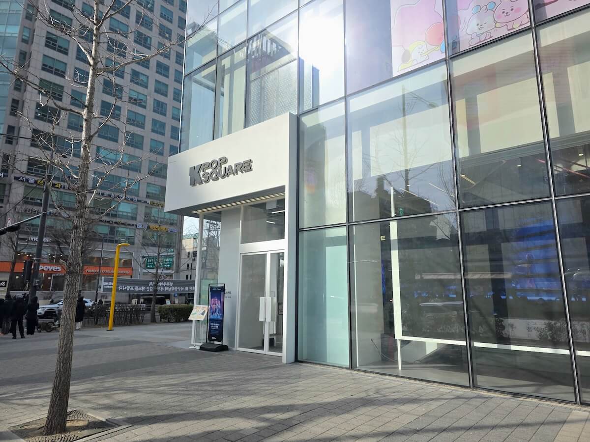 K-POPスクエア弘大 筆者撮影(ふみろん)