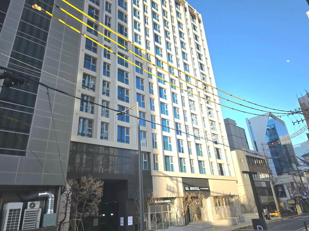 SLホテル明洞 筆者撮影(ふみろん)