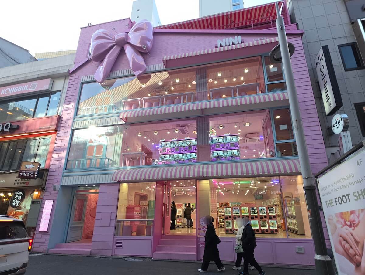 ミニ明洞 筆者撮影(ふみろん)